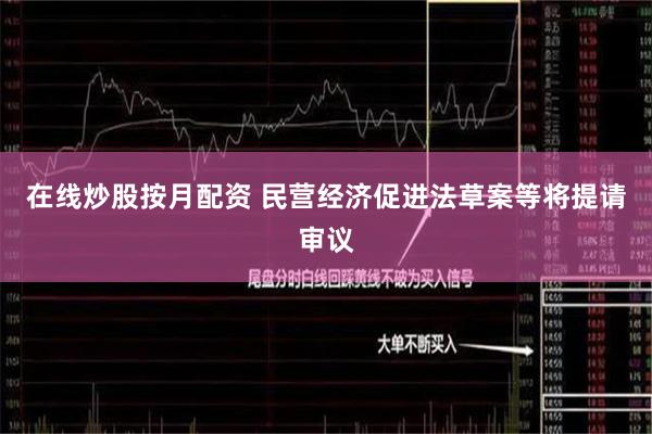 在线炒股按月配资 民营经济促进法草案等将提请审议